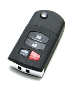 2008-2010 Mazda 6 4-Button Remote Head Key Fob (FCC: KR55WK43451, P/N: GS4B-67-5RYA)