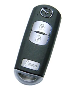 Alternative view of 2013-2019 Mazda CX-5 3-Button Smart Key Fob Remote (FCC: WAZSKE13D01 P/N: KDY3-67-5RY)