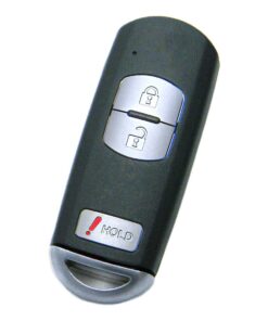 Alternative view of 2013-2019 Mazda CX-5 3-Button Smart Key Fob Remote (FCC: WAZSKE13D01 P/N: KDY3-67-5RY)