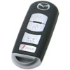2017-2019 Mazda CX-5 4-Button Smart Key Fob Remote (FCC: WAZSKE13D02, P/N: TK52-67-5RY)