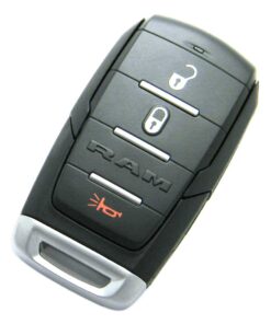 Alternative view of 2025-2026 RAM 1500 Truck 3-Button Smart Key Fob Remote Black (FCC: OHT-4882056, P/N: 68731575)