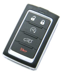 Alternative view of 2024-2026 Jeep Grand Cherokee 5-Button Smart Key Fob Remote (FCC: 2BAHD-KFW1, P/N: 68721503, 68577124)