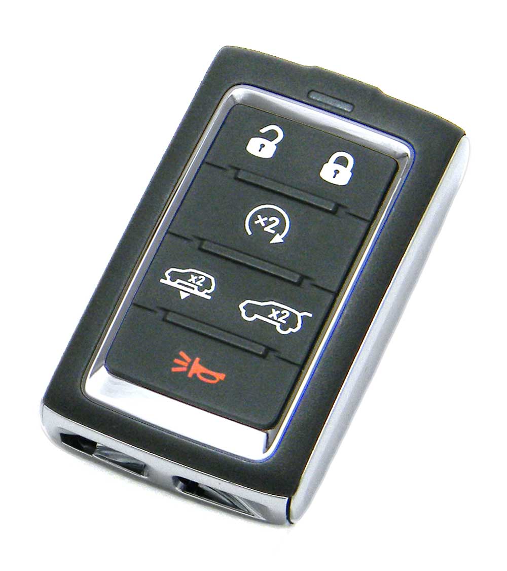 2022-2023 Jeep Grand Wagoneer 6-Button Smart Key Fob Remote (FCC: M3NWXFOB1, P/N: 68582673, 68516738)