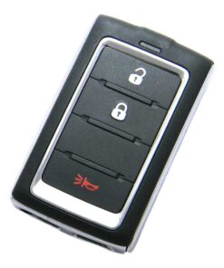 Alternative view of 2024-2026 Jeep Grand Cherokee 3-Button Smart Key Fob Remote (FCC: 2BAHD-KFW1, P/N: 68577123)