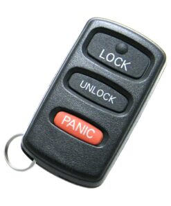 Alternative view of 1998-2006 Mitsubishi Montero 3-Button Key Fob Remote (FCC: E4EG8D-522M-A, P/N: MR587977)
