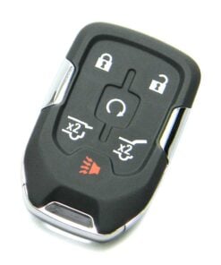 GMC 5-Button Smart Key Fob Remote (FCC: HYQ1AA, P/N: 13508280, 13580804) - Wholesale Deep Deal