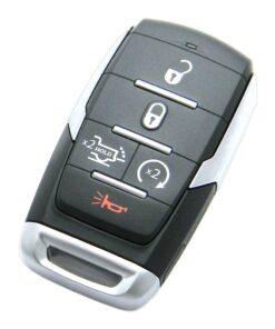 Alternative view of 2025 RAM RHO Truck 1500 5-Button Smart Key Fob Remote (FCC: OHT-4882056, P/N: 68523825)
