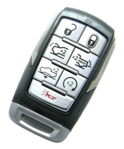 Alternative view of 2025-2026 RAM 1500 Truck Tungsten 6-Button Smart Key Fob Remote (FCC: OHT-4882056, P/N: 68548587)