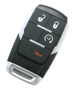 Alternative view of 2019-2024 RAM 4500 5500 4-Button Smart Key Fob Remote (FCC: GQ4-76T, P/N: 68376346)