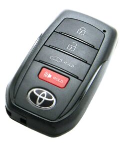 2023-2026 Toyota Corolla 4-Button Smart Key Fob Remote (FCC: HYQ14FBW, P/N: 8990H-02470, 8990H-02471, 8990H-12350, 8990H-12351)